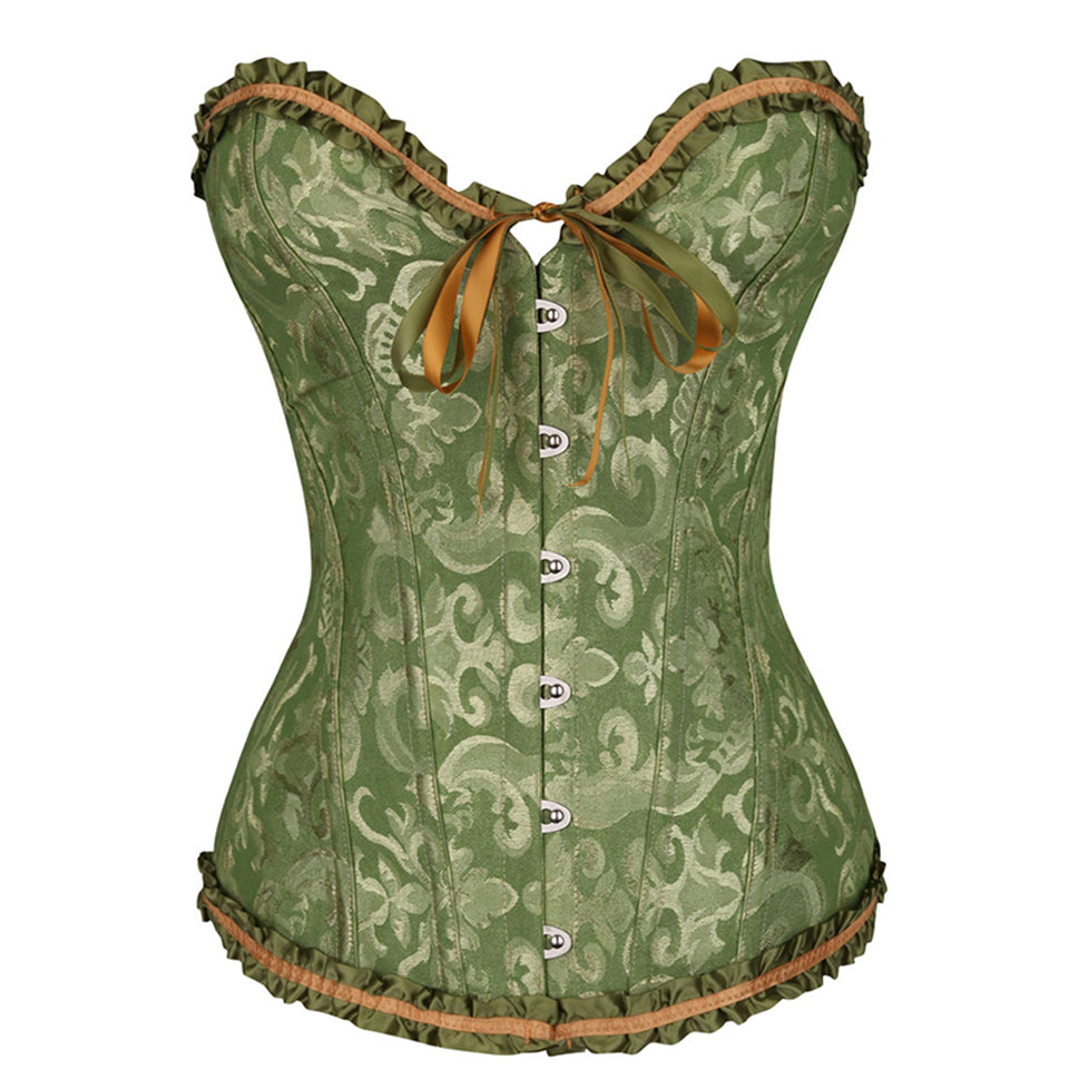 Fayette Green Corset Drag