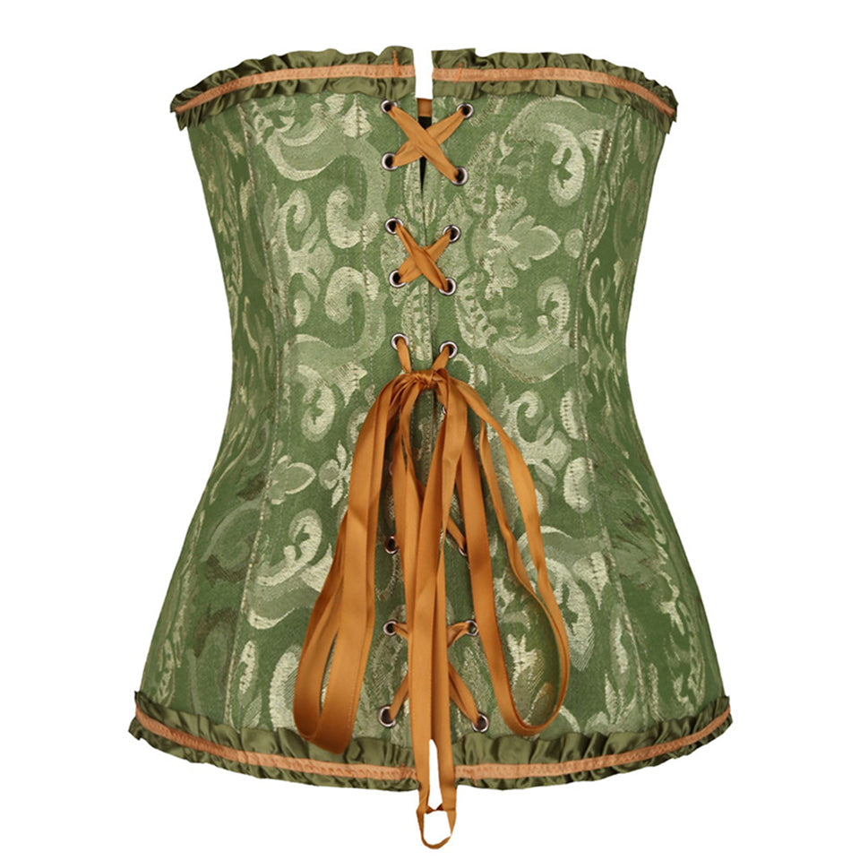 Fayette Green Corset Drag