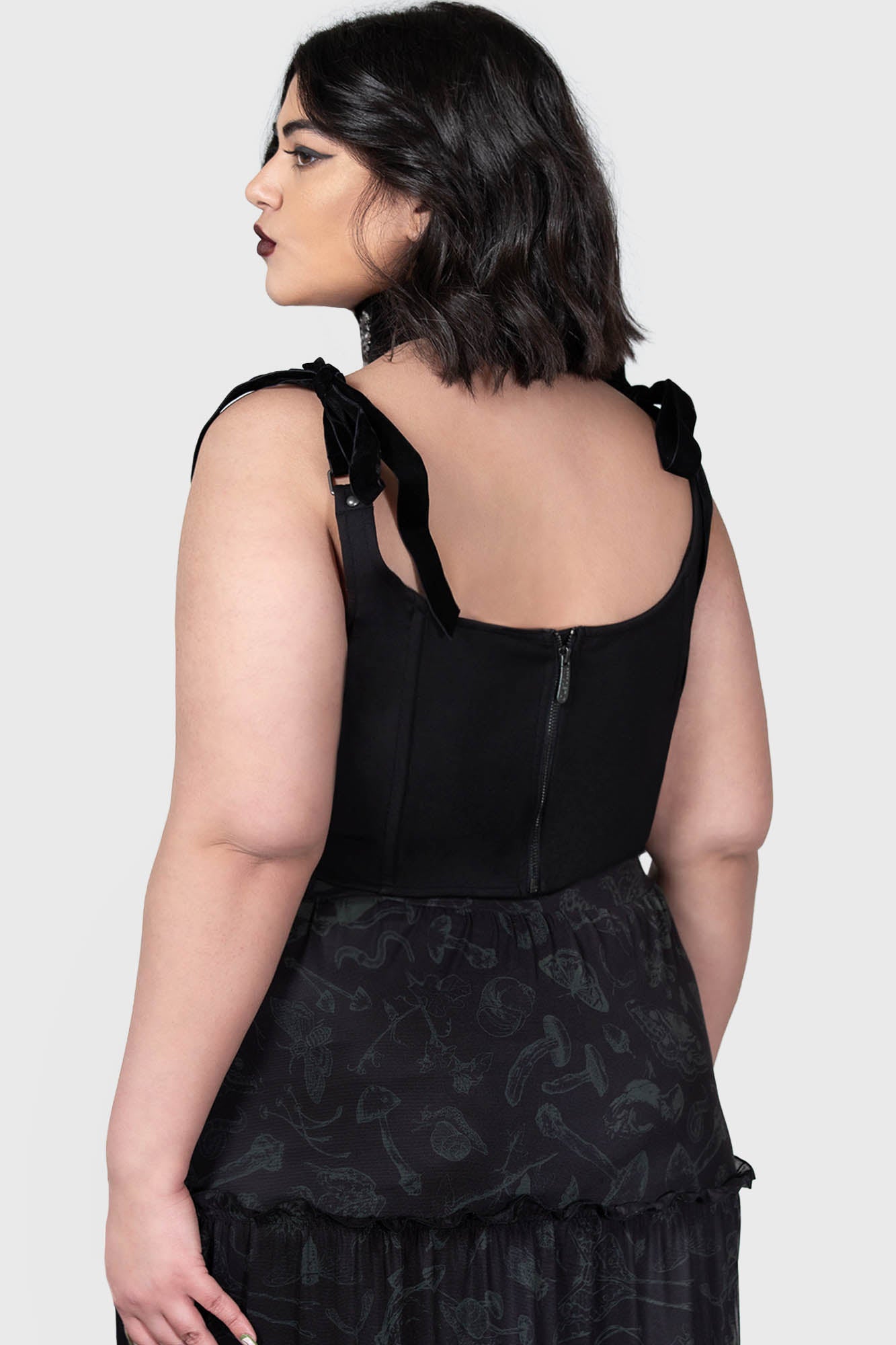 Flora Plus Size Corset Top