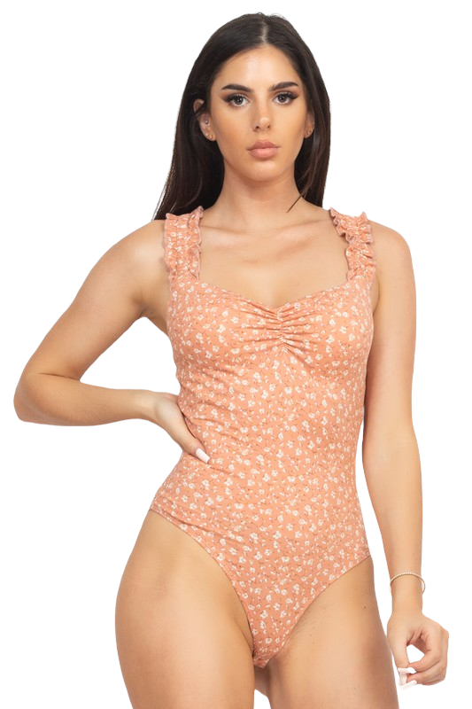 Floral Bodysuit for Women.