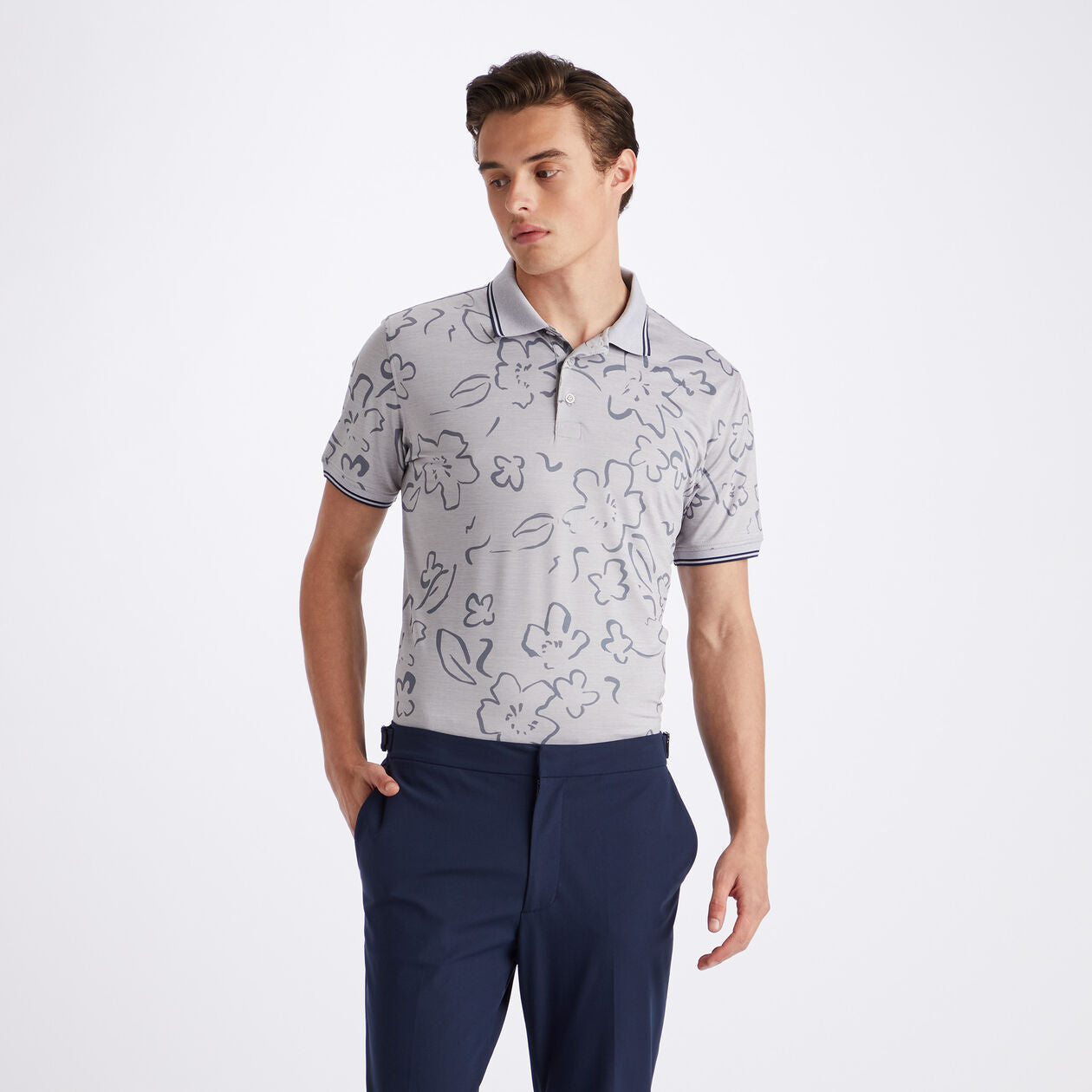 Floral Polo Shirt