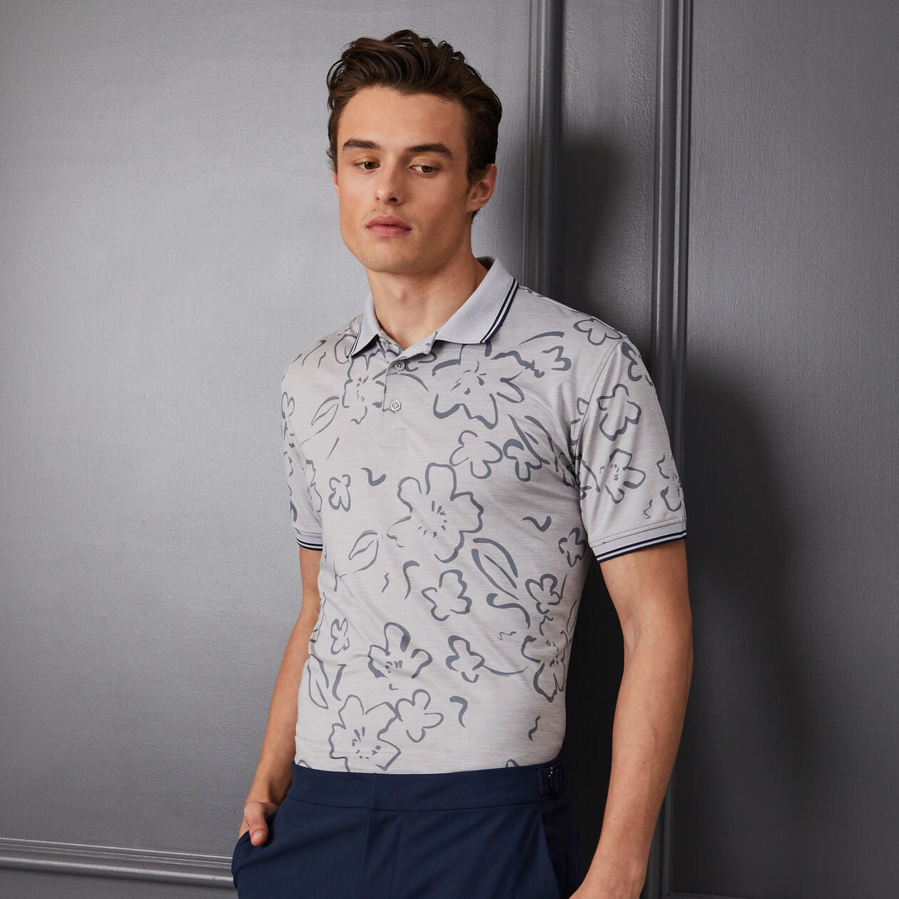 Floral Polo Shirt