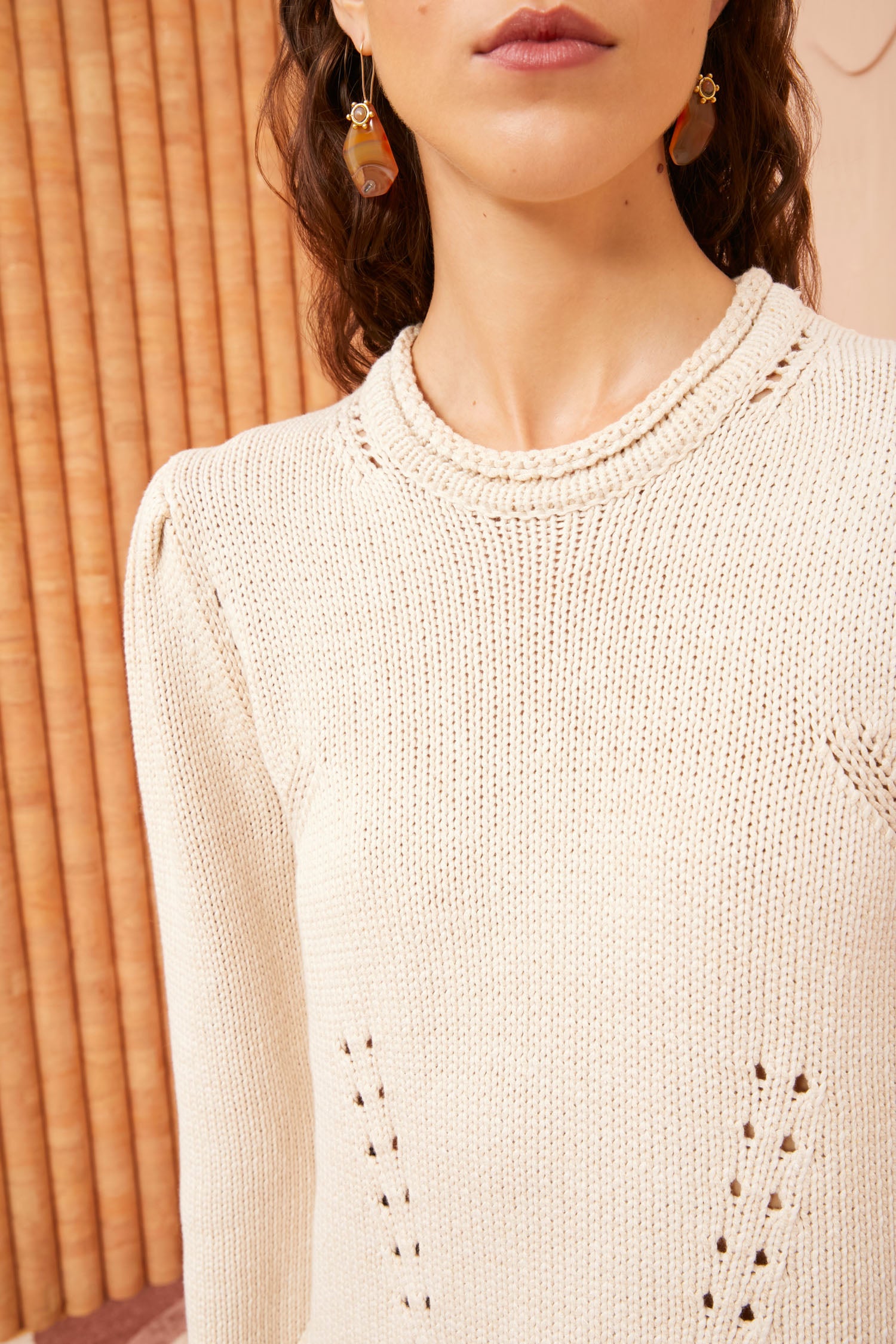 Florence Alabaster Pullover