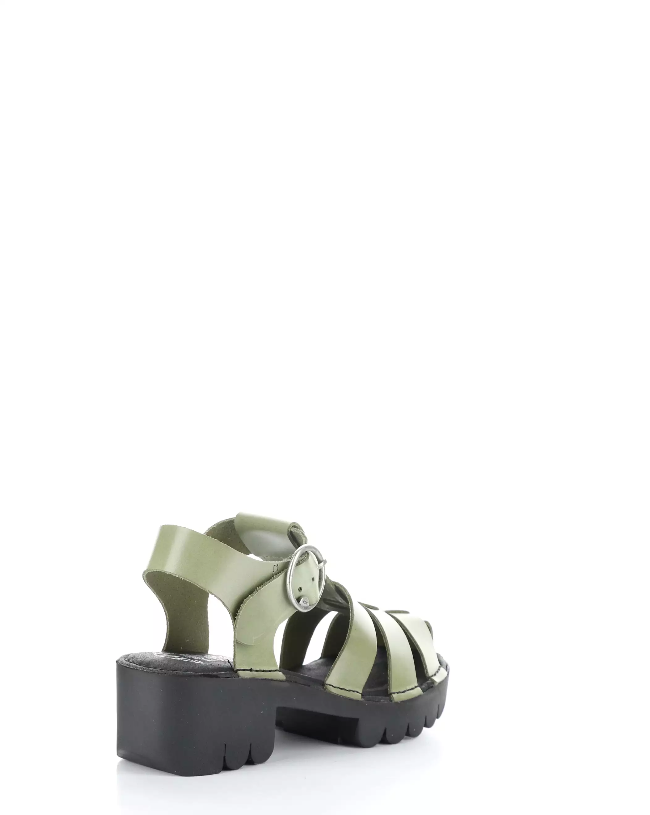 FLY 010 Light Green Sandals - Round Toe - EMME511