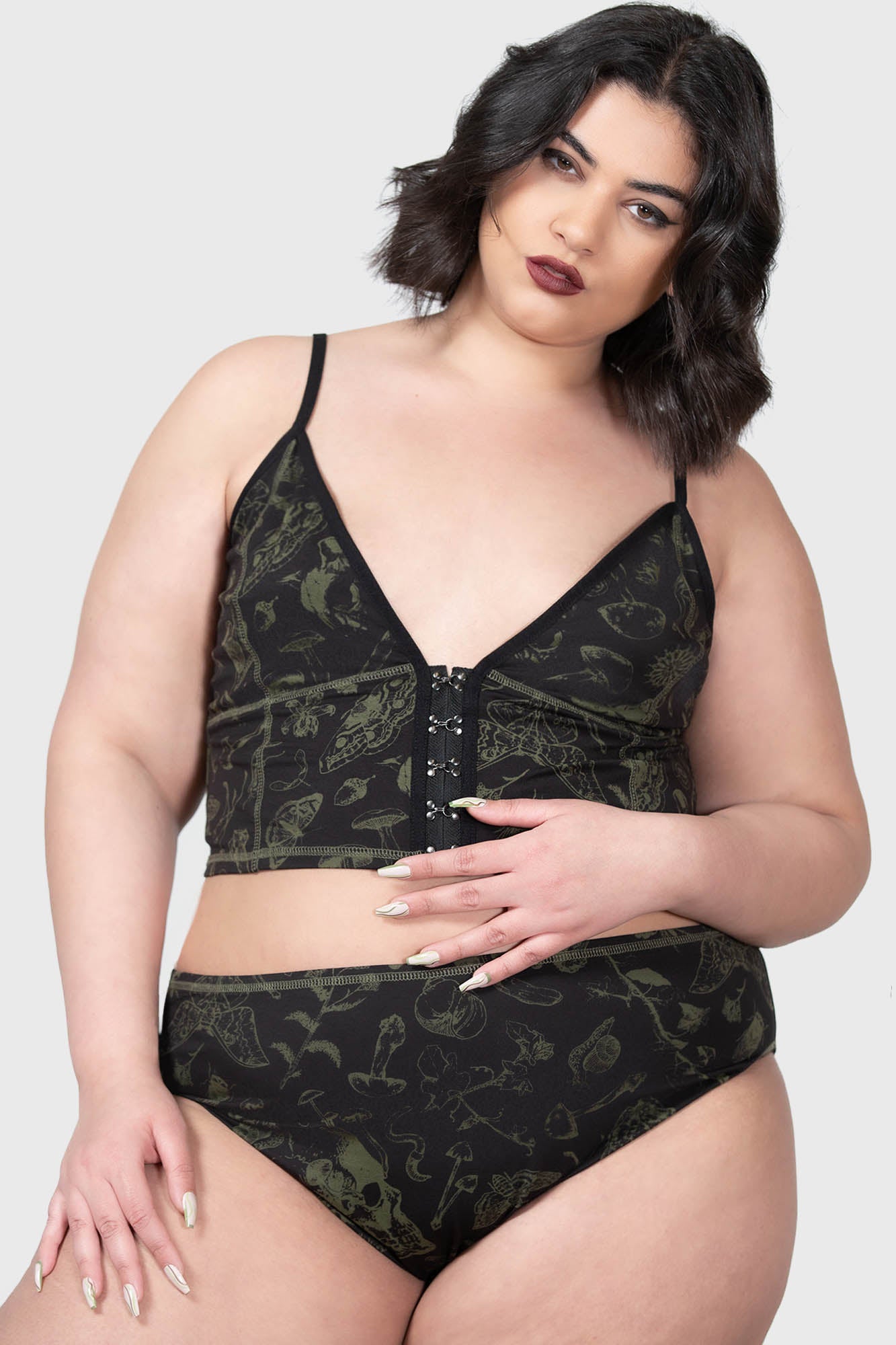 Forest Lush Plus Size Underwear