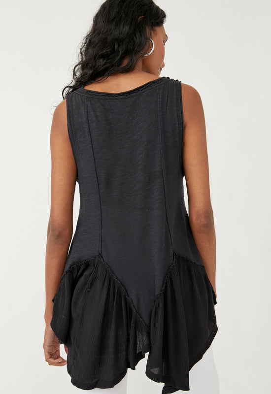 Free People Love Somebody Tunic Charcoal - Shop Now