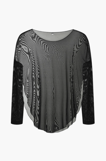 Freya Mesh Tunic Top Necessary Evil