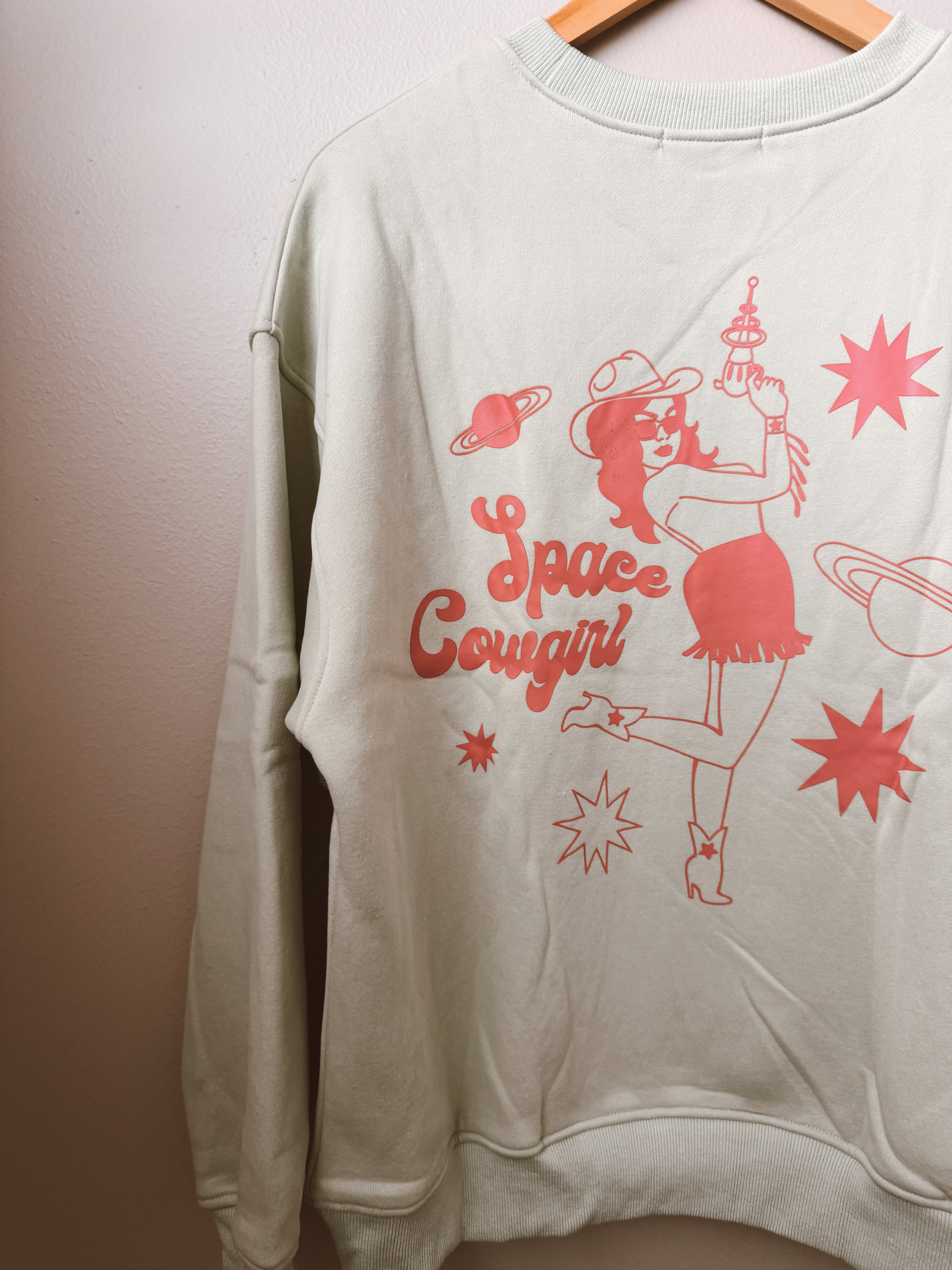 Galactic cowgirl pullover