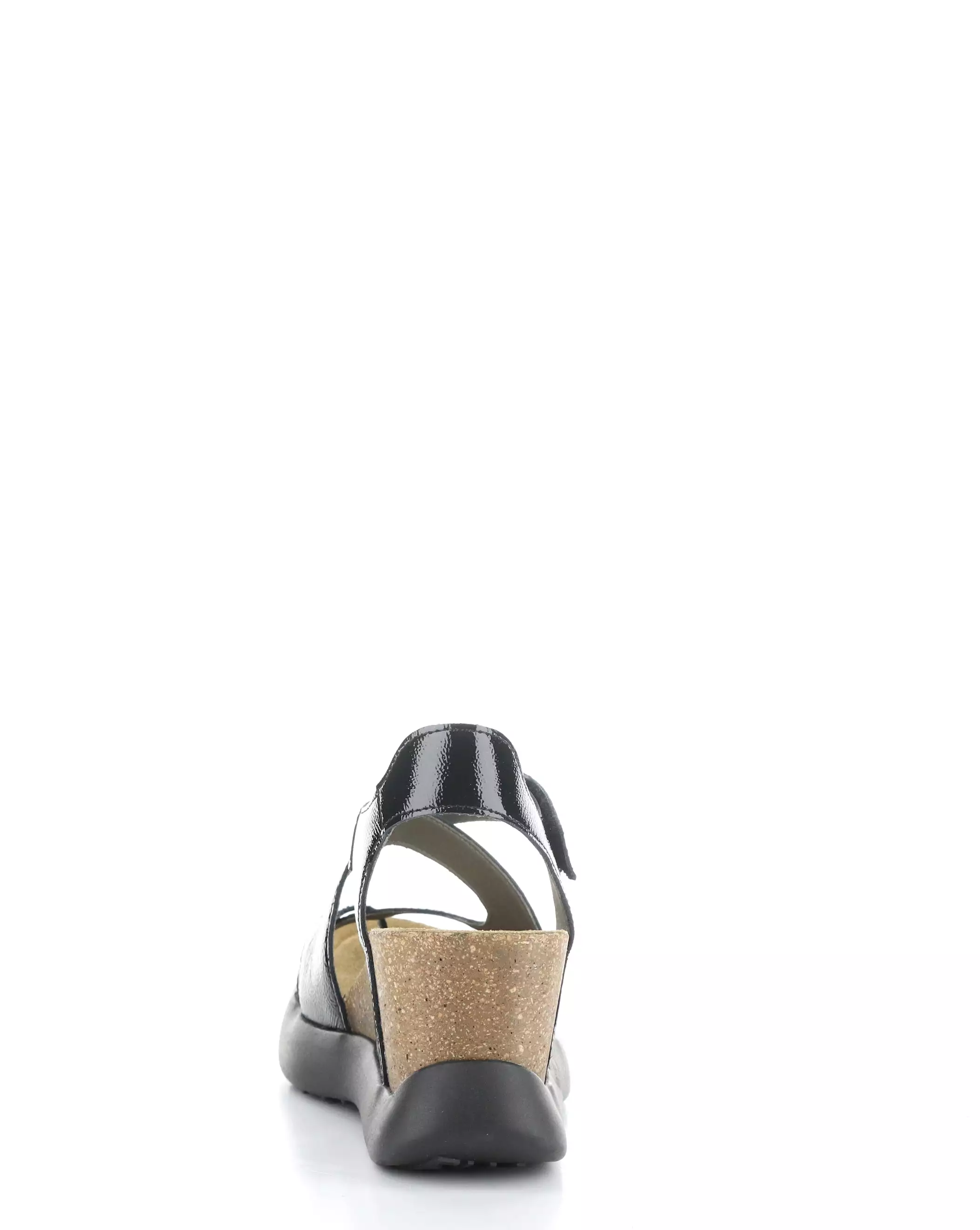 Gavi Black Velcro Sandals