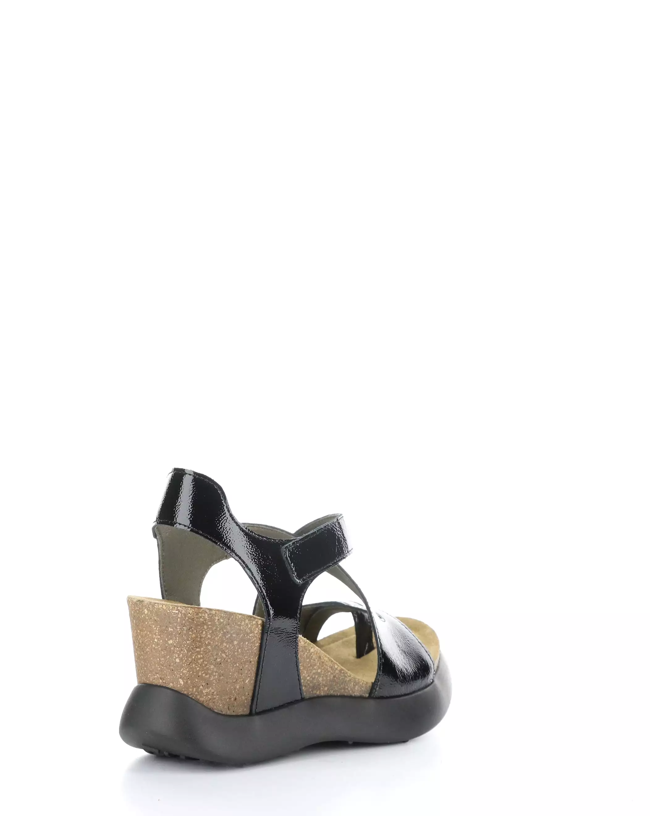 Gavi Black Velcro Sandals