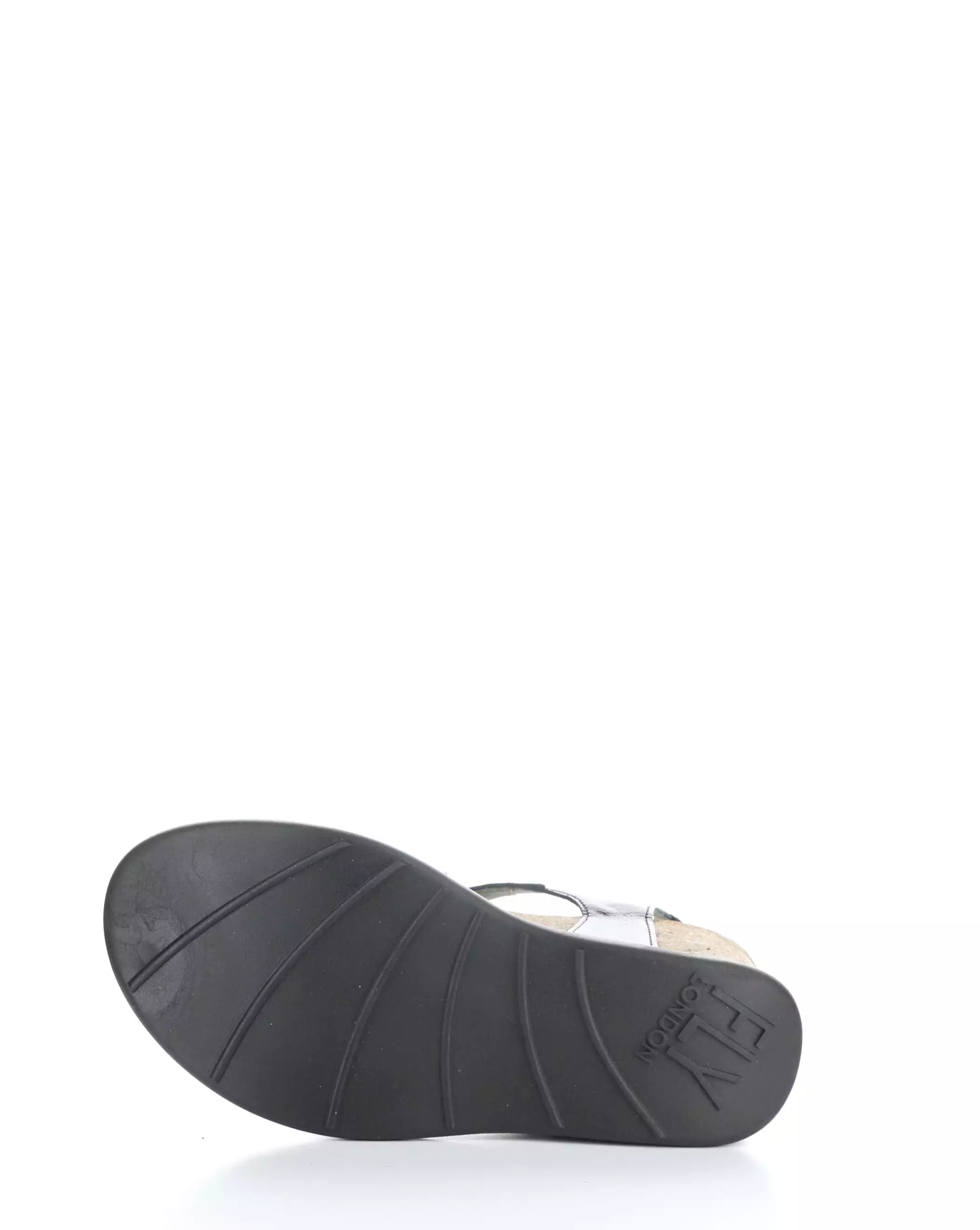 Gavi Black Velcro Sandals