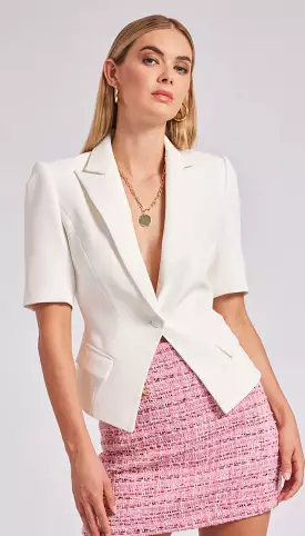 Generation Love Melbourne Blazer White