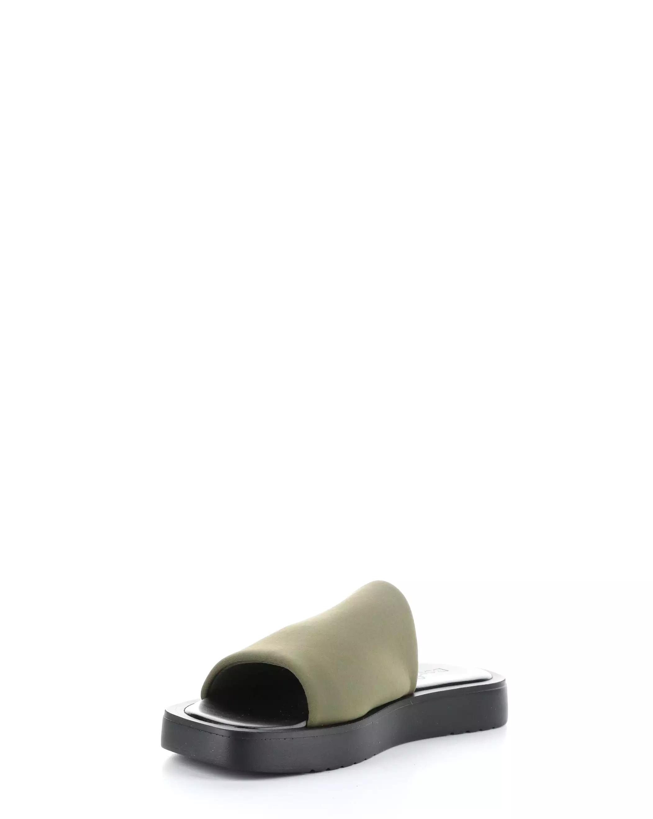 Ginny Khaki Slip-on Sandals | Best Slip-on Sandals | Stylish Khaki Sandals