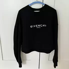 Givenchy distressed logo sweater