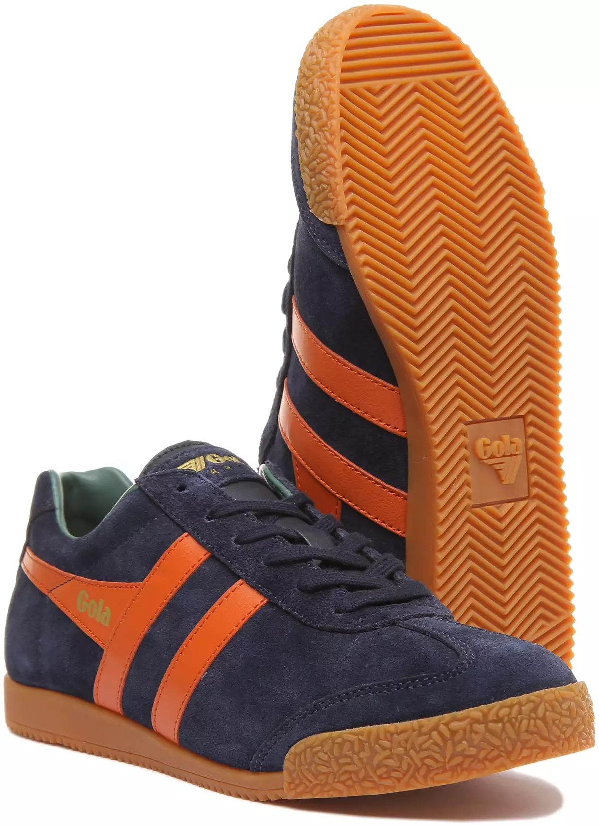 Gola Harrier Navy Orange Men's Shoes