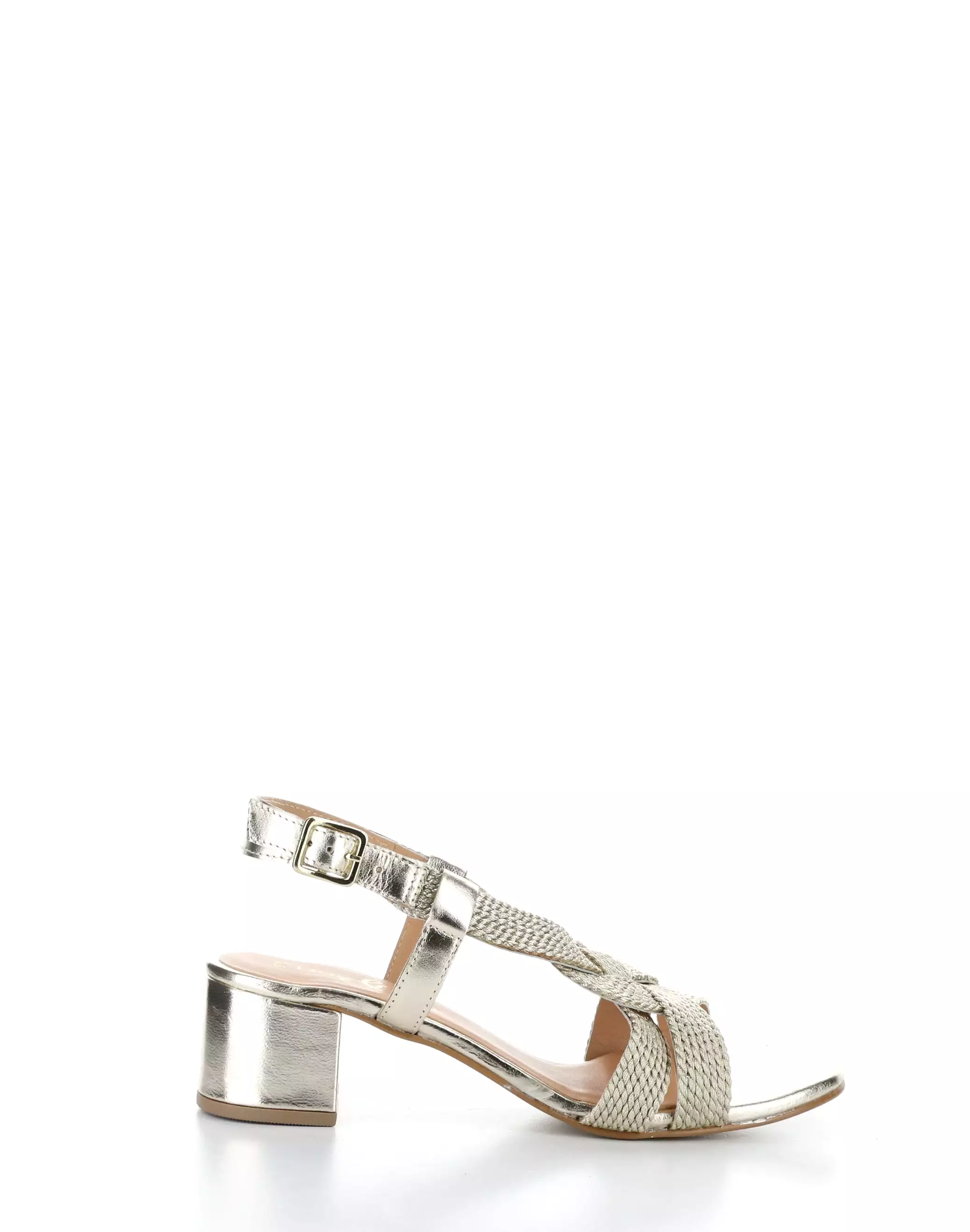 Gold Buckle Sandals - Energetic and Stylish