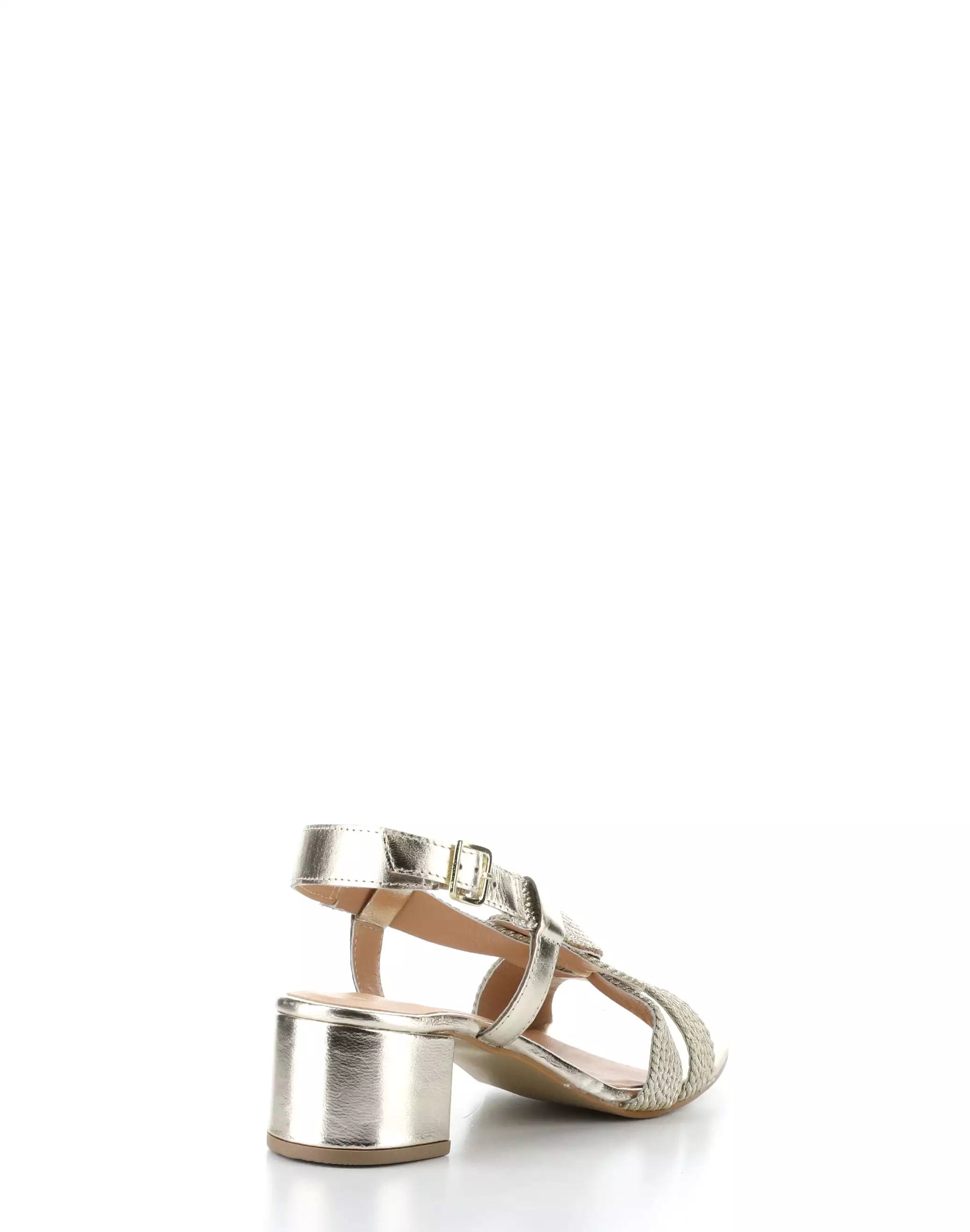 Gold Buckle Sandals - Energetic and Stylish