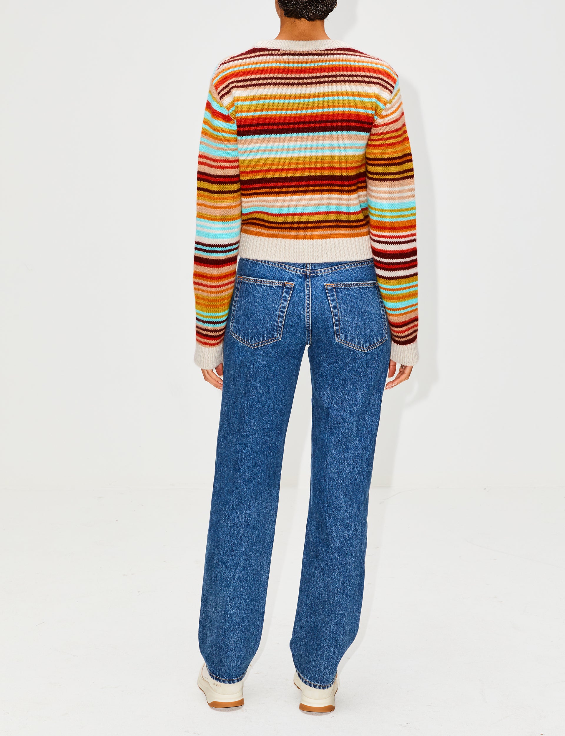 Google optimized clothing: Vista Stripe Crew