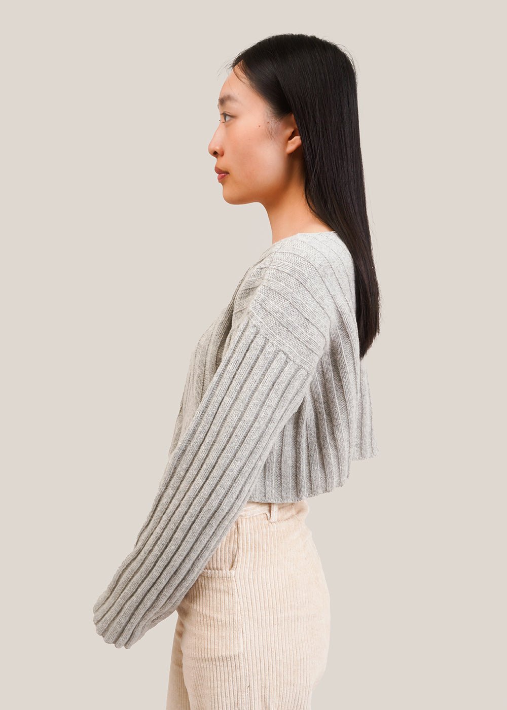 Gray Melange Macau Sweater