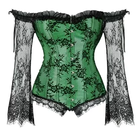 Green Forest Corset Drag