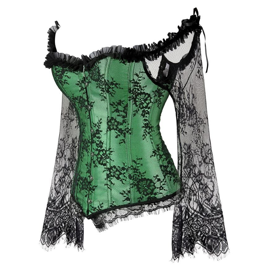 Green Forest Corset Drag