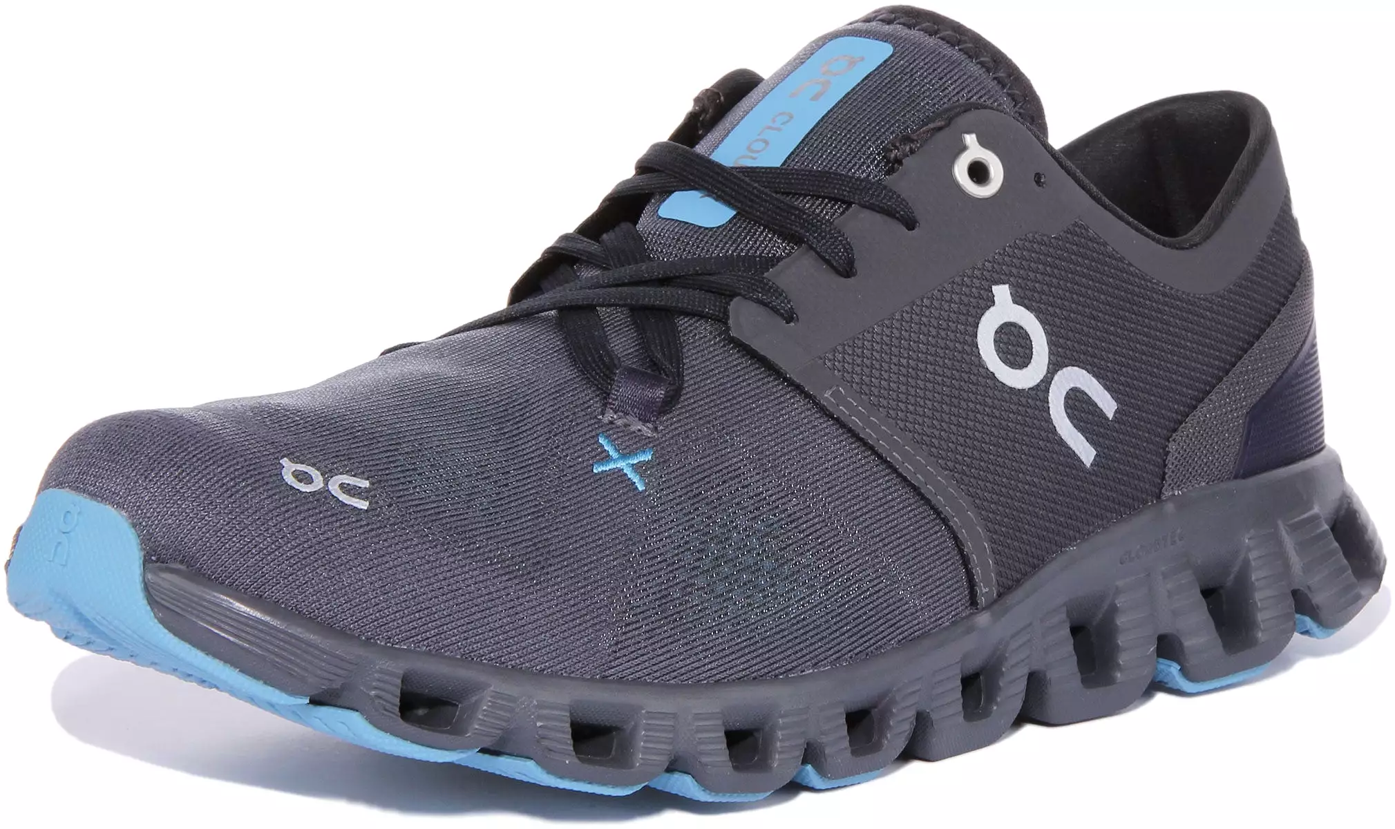 Grey Blue Men's Running Shoes Cloud X 3 Google Result: Enhance your running experience with the Grey Blue Cloud X 3 shoes