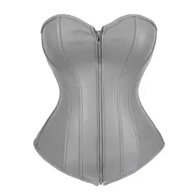 Grey Corset Drag Rubber