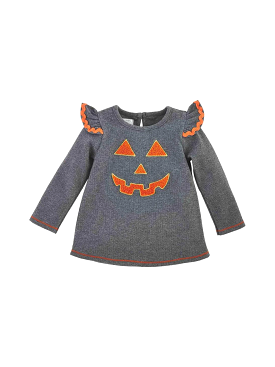 Grey Halloween Tunic