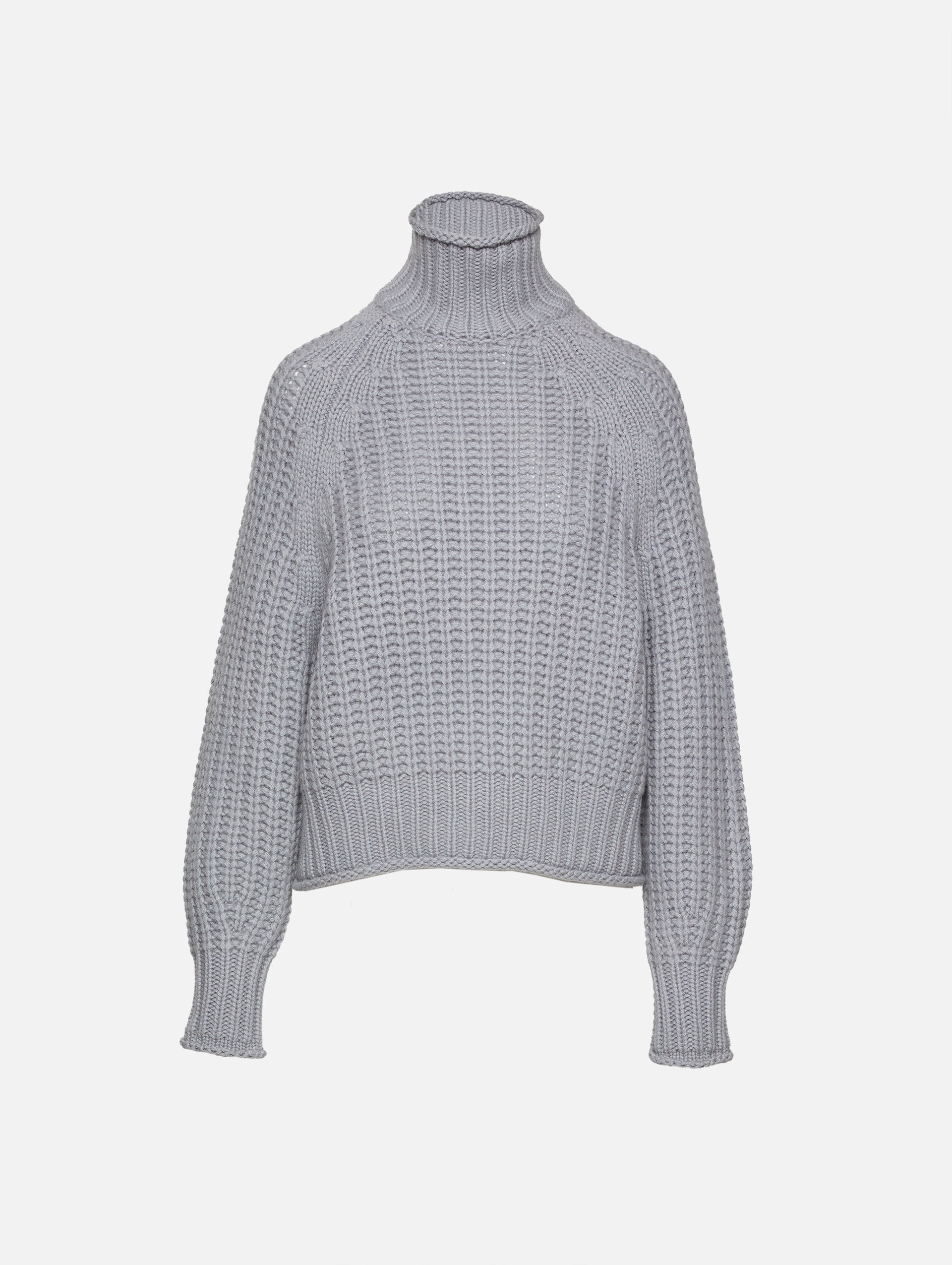 Hand Knit Turtleneck Top - Ellis Collection