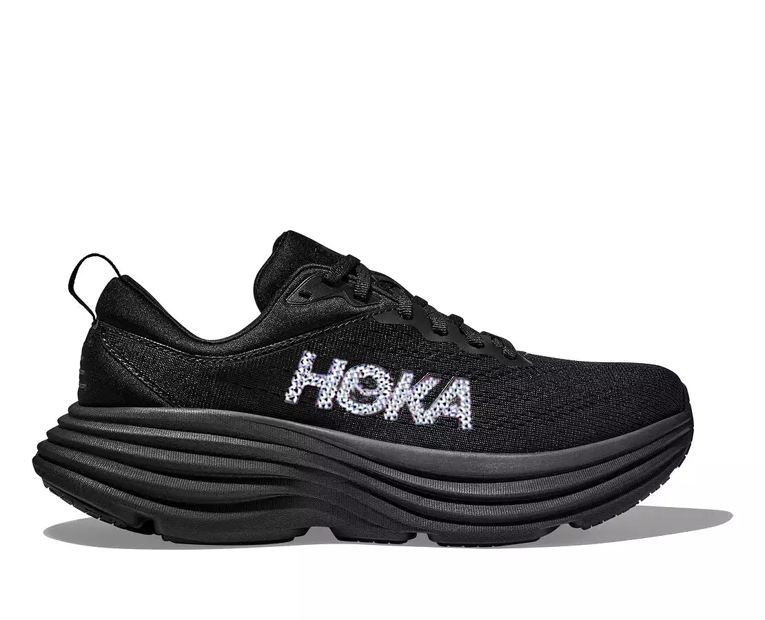 Hoka Bondi 8 Women's running shoe (Black)