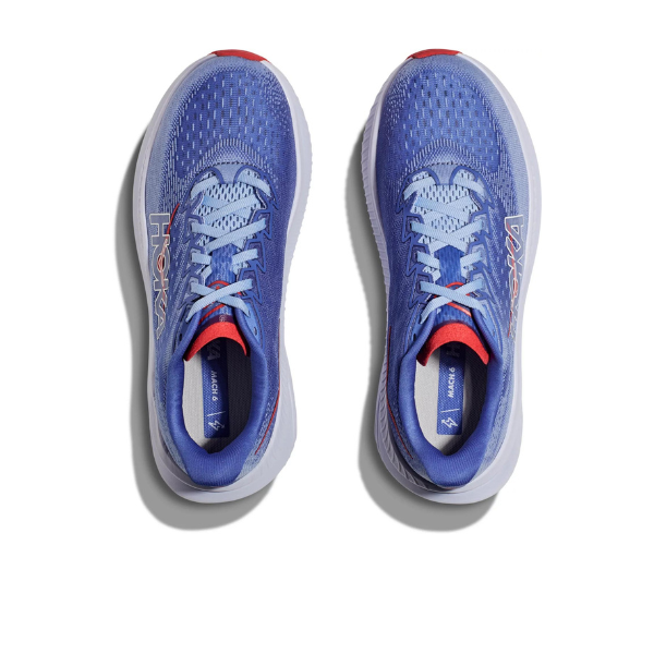 HOKA Women's Mach 6 - Blue/Gray Running Shoes