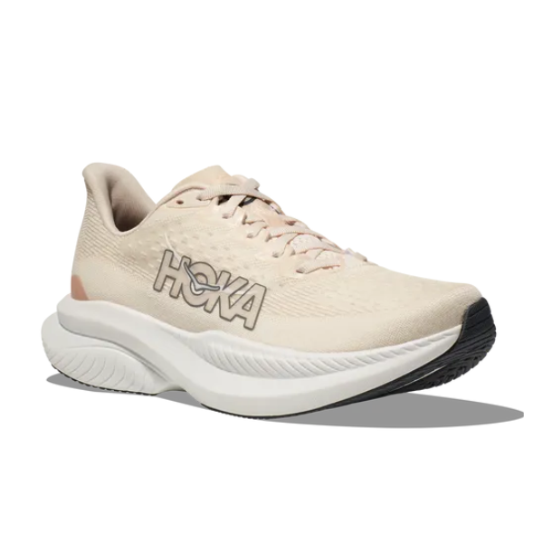 HOKA Women's Mach 6 Vanilla, Medium Width