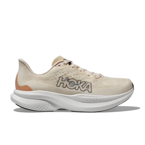 HOKA Women's Mach 6 Vanilla, Medium Width