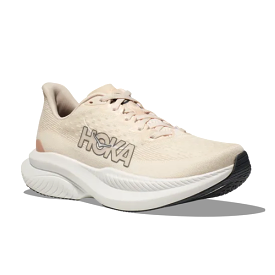 HOKA Women's Mach 6 Vanilla, Medium Width