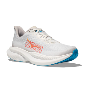 HOKA Women's Mach 6 White - Medium Width