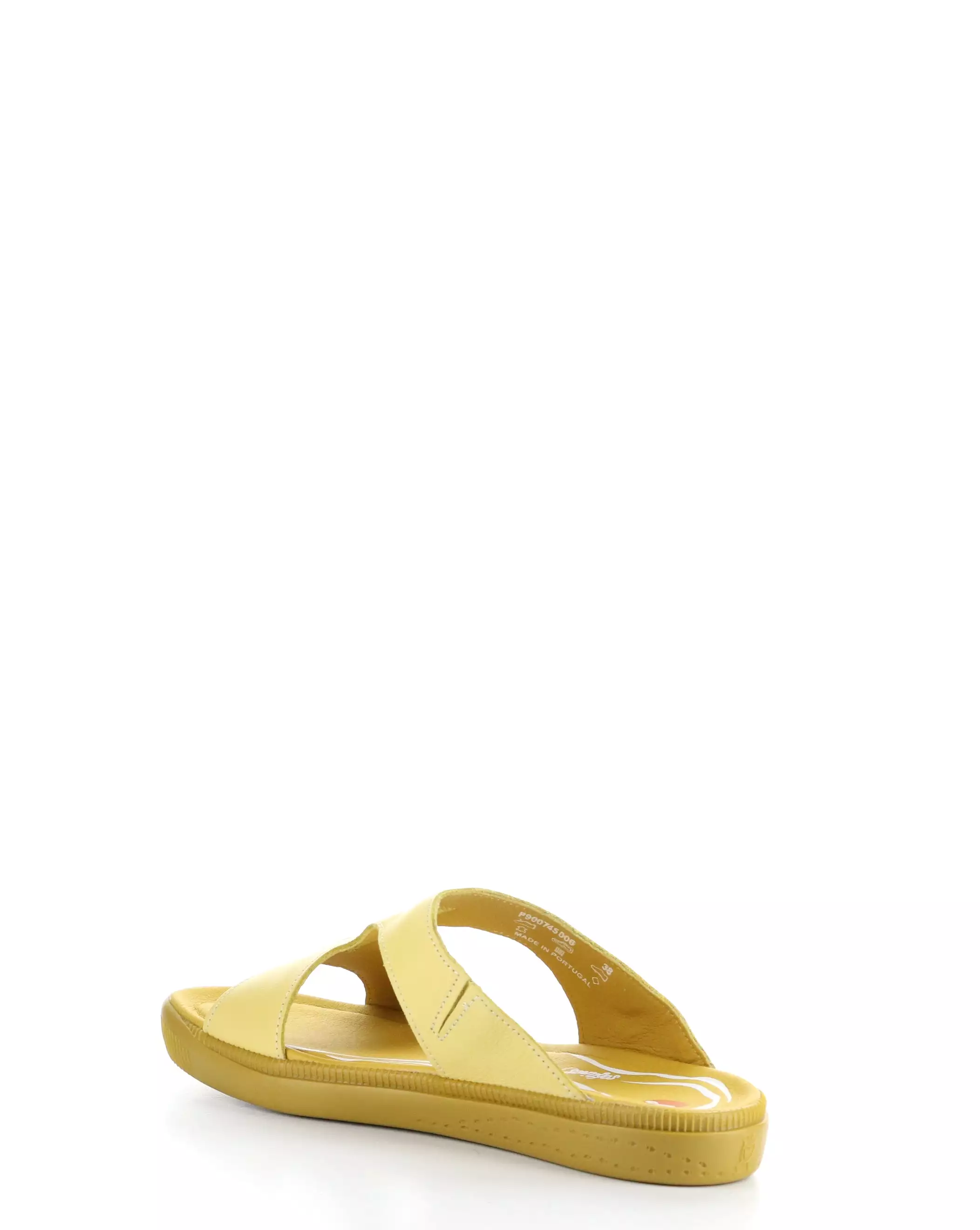 INBEY745SOF 006 LIGHT YELLOW Hook and Loop Sandals