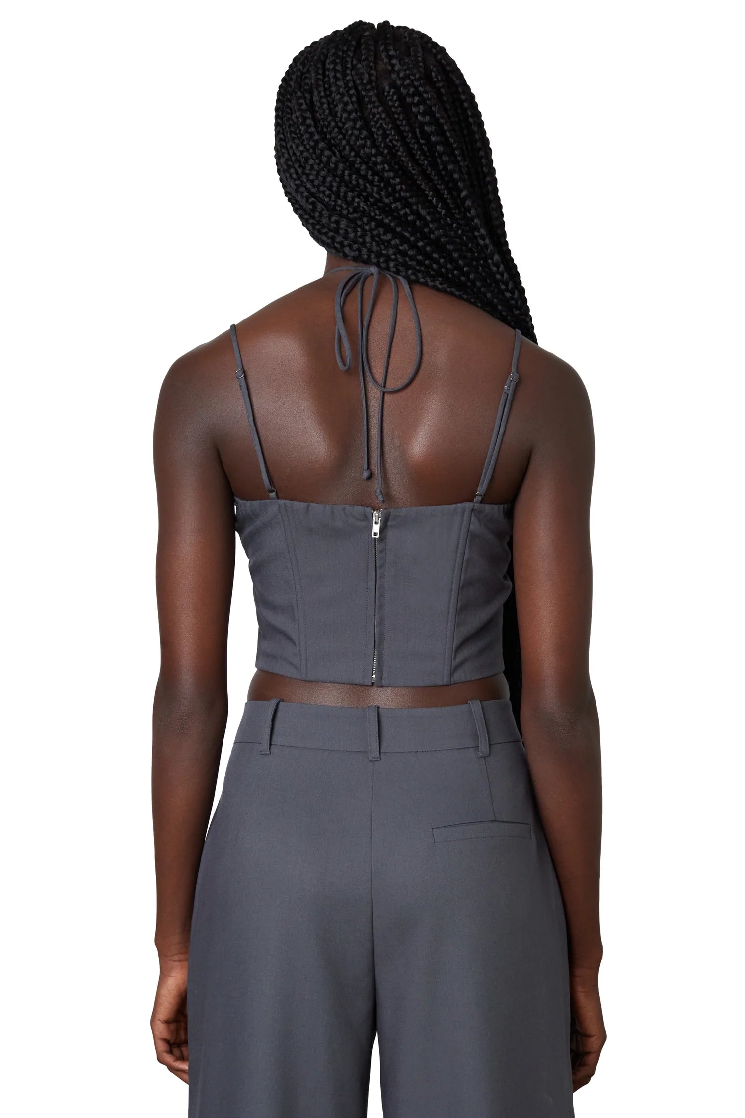 Jade Corset in Charcoal: The Ultimate and Stylish Choice!