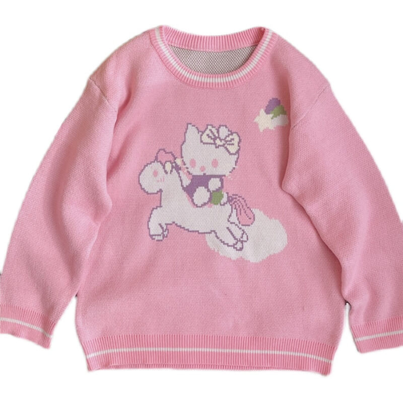 Japanese forest sweater cute by99612