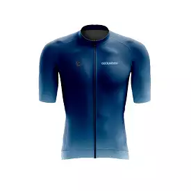 JCGA-CA-L-C27: Jersey Corsa Ga Caballero Azul Talla G Geovanny