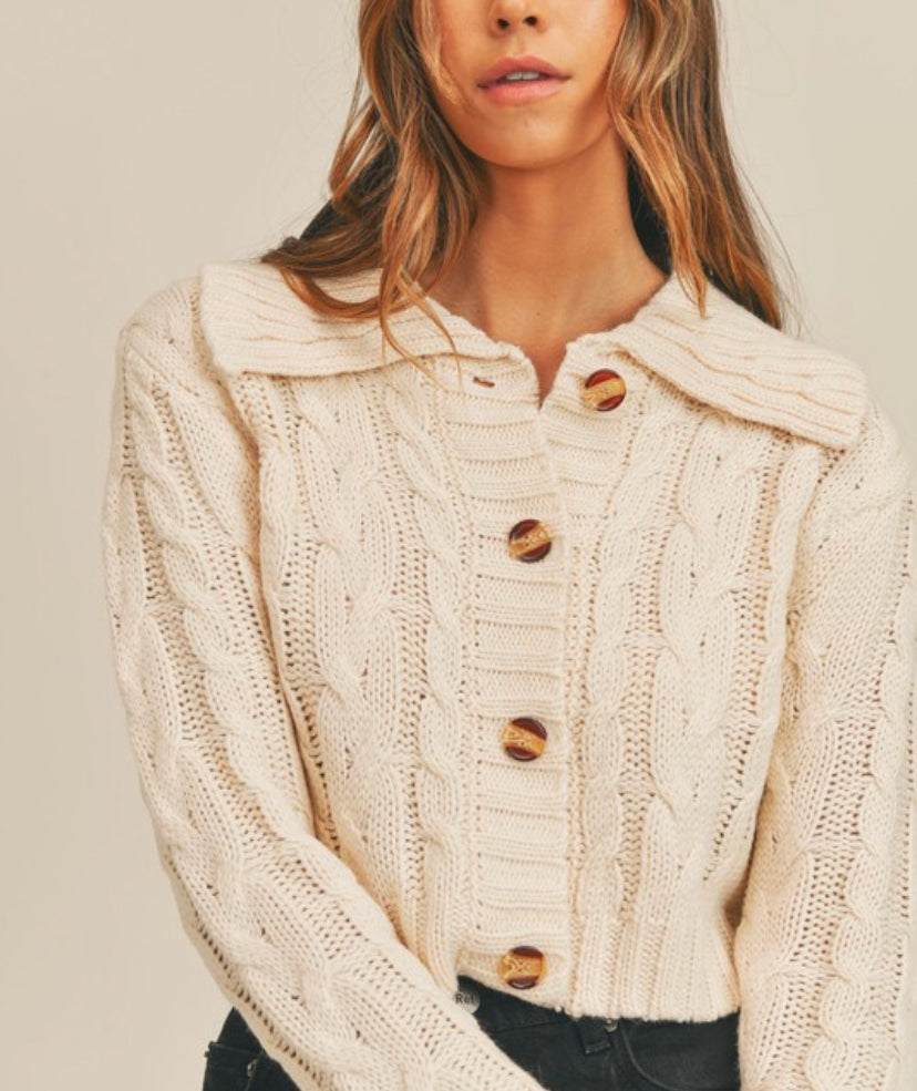 Jenna cropped cardigan