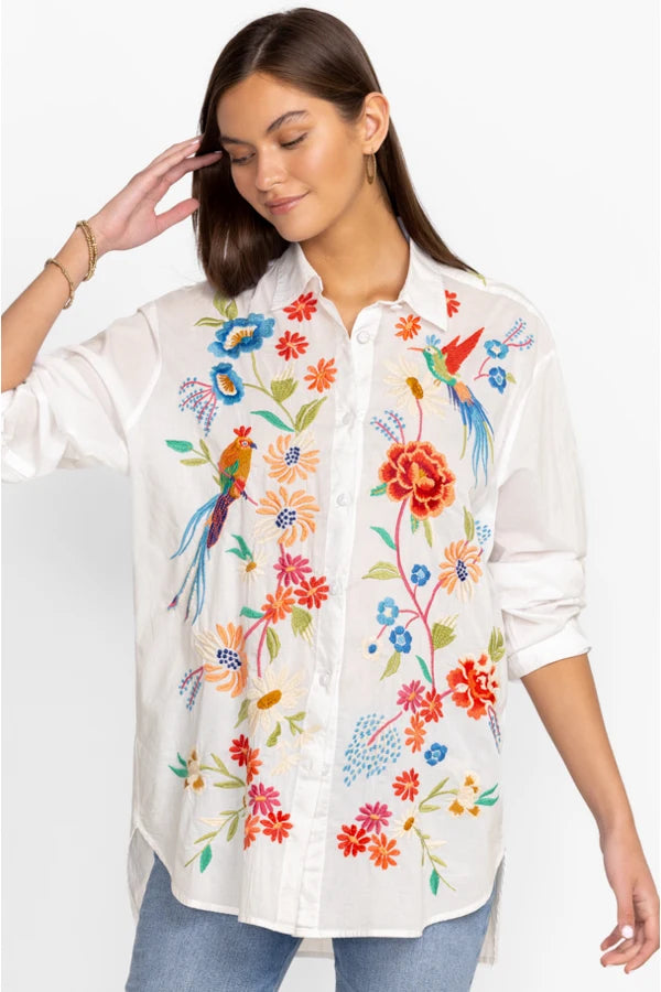 Johnny Marissa Tunic, Oversized and Relaxed