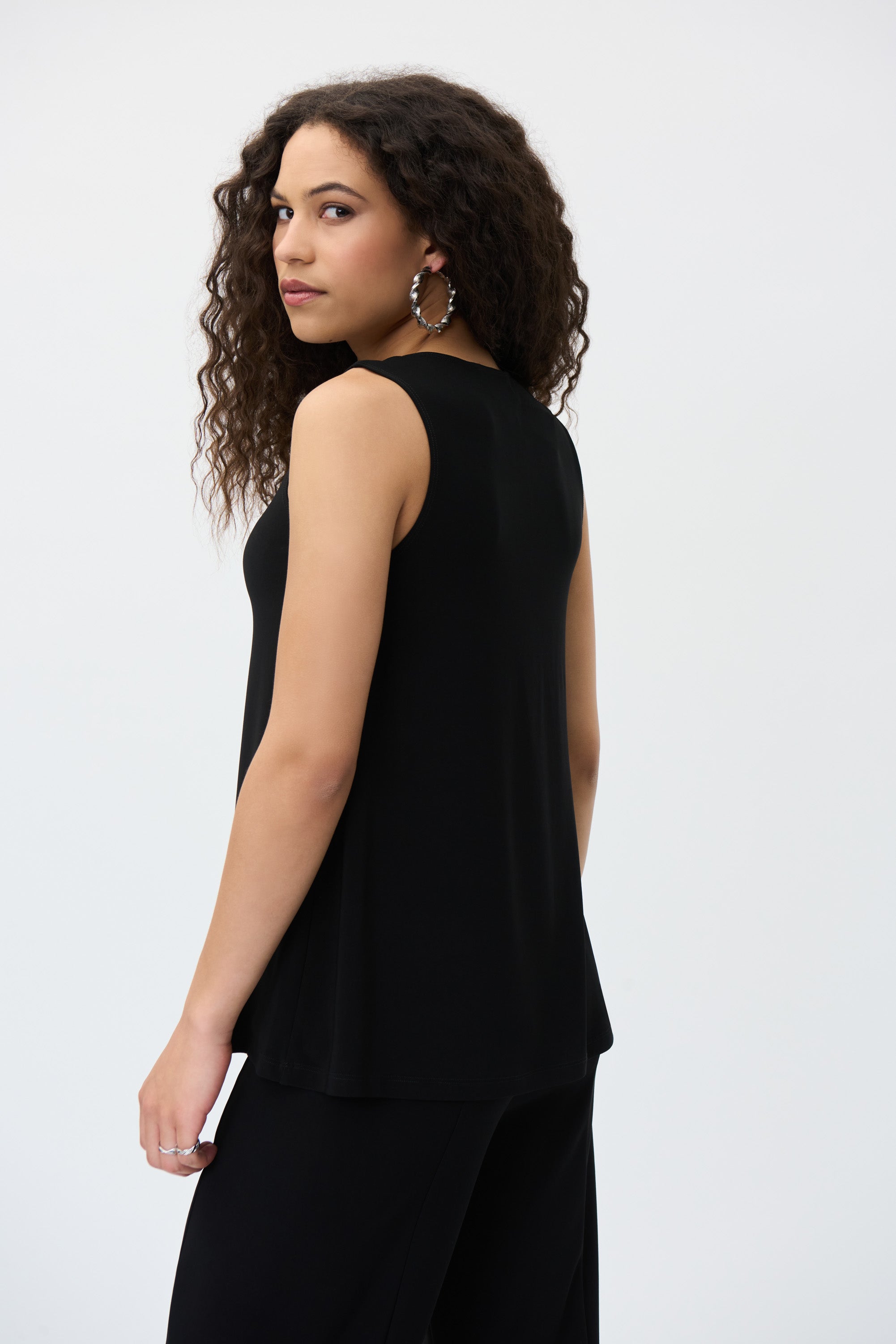 Joseph Ribkoff - Cut Out Neckline Top