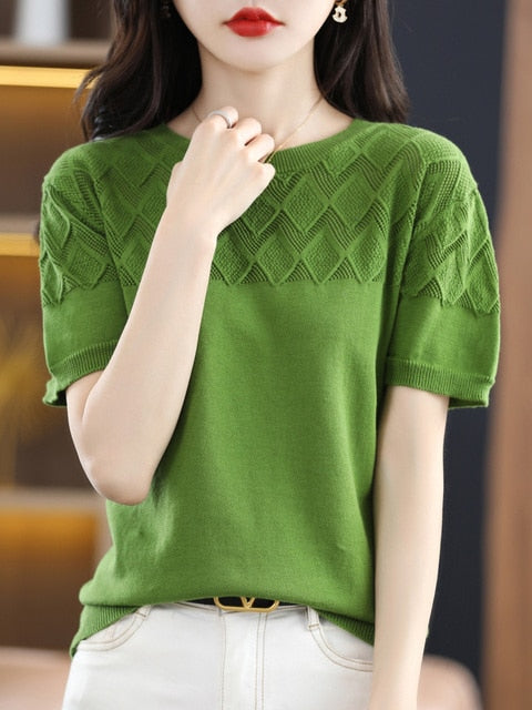 Knitted Jumper Sweater Blouse: Enhance Your Style!