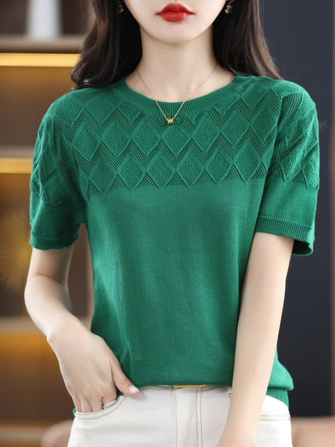 Knitted Jumper Sweater Blouse: Enhance Your Style!