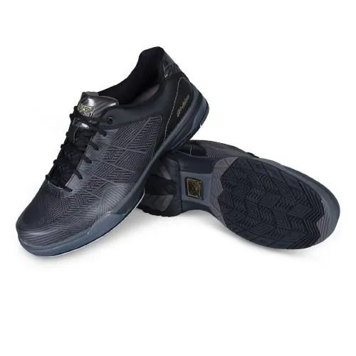 KR Strikeforce Bowling Shoes Gunmetal/Black - Men's Right Hand.