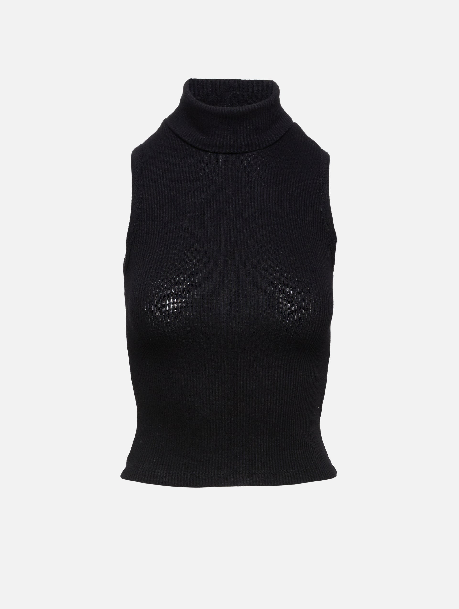 Krista Sleeveless Turtleneck Top - Shop Now