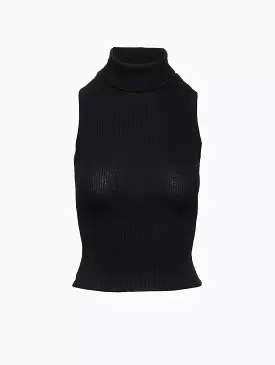 Krista Sleeveless Turtleneck Top - Shop Now