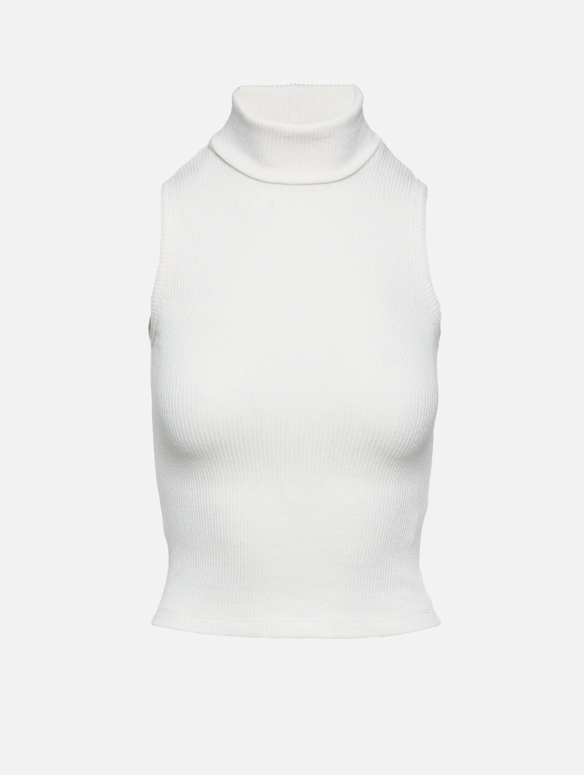 Krista Sleeveless Turtleneck Top - Shop Now