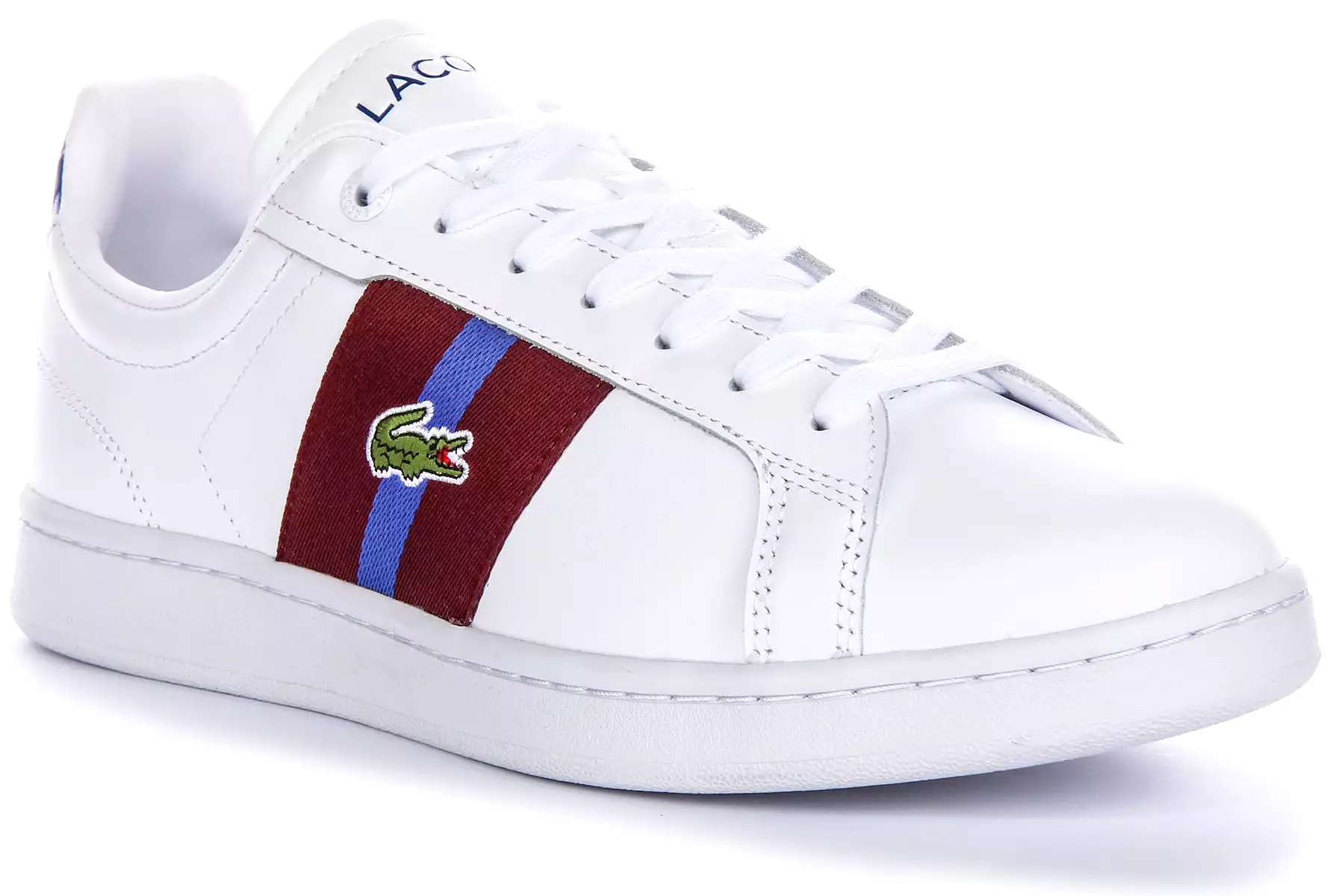 Lacoste Carnaby Pro Men's Shoes - White Burgundy