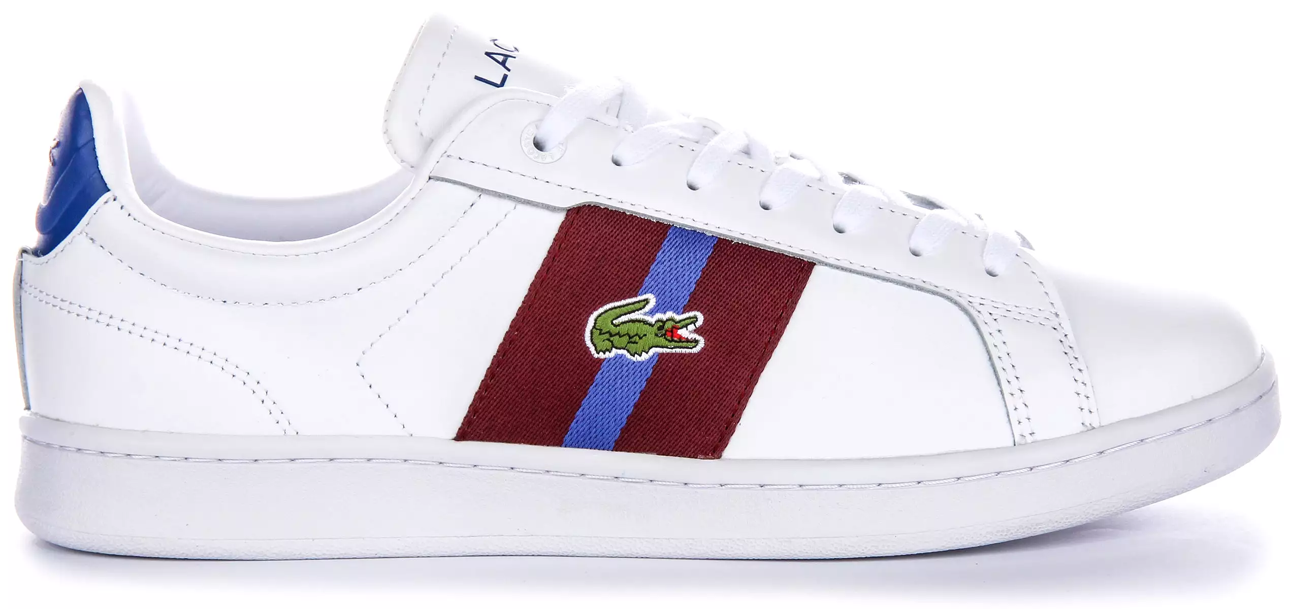 Lacoste Carnaby Pro Men's Shoes - White Burgundy